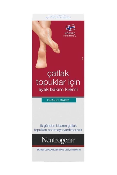 Neutrogena Norveç Formülü Çatlak Topuk Ayak Kremi 50 Ml