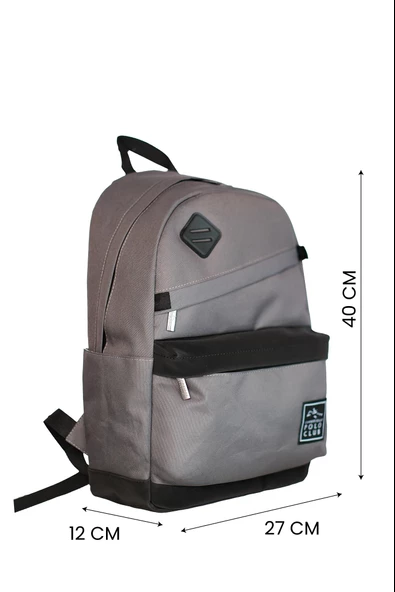 Çocuk Kol Saati Hediyeli Cambridge Polo Club Büyük Kapasiteli Çocuk Okul Çantası CPC3011.C036 - 6