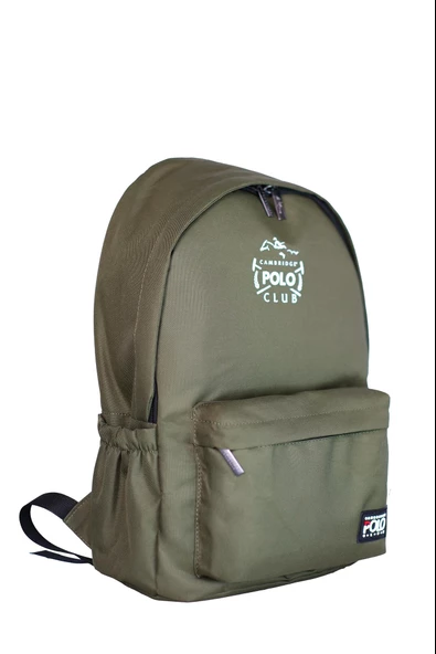 Çocuk Kol Saati Hediyeli Cambridge Polo Club Büyük Kapasiteli Çocuk Okul Çantası CPC.3022.C032 - 3