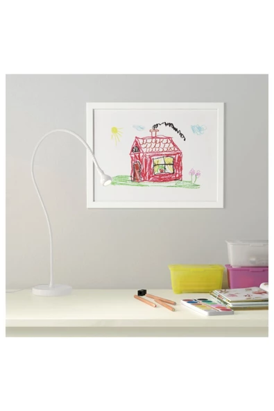 IKEA Fiskbo Çerçeve Beyaz 30x40 Cm Fotoğraf Resim Çerçevesi - 2