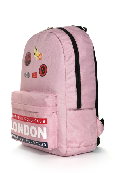 Çocuk Kol Saati Hediyeli Cambridge Polo Club Büyük Kapasiteli Çocuk Okul Çantası CPC.4013.C0026 - 4