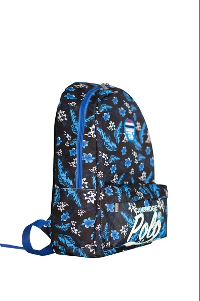 Çocuk Kol Saati Hediyeli Cambridge Polo Club Büyük Kapasiteli Çocuk Okul Çantası CPC.4022.C001 - 3