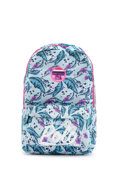 Çocuk Kol Saati Hediyeli Cambridge Polo Club Büyük Kapasiteli Çocuk Okul Çantası CPC.4022.C0014 - 5