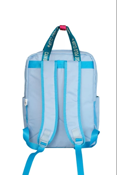 Çocuk Kol Saati Hediyeli Cambridge Polo Club Büyük Kapasiteli Çocuk Okul Çantası CPC.4039.C032 - 5