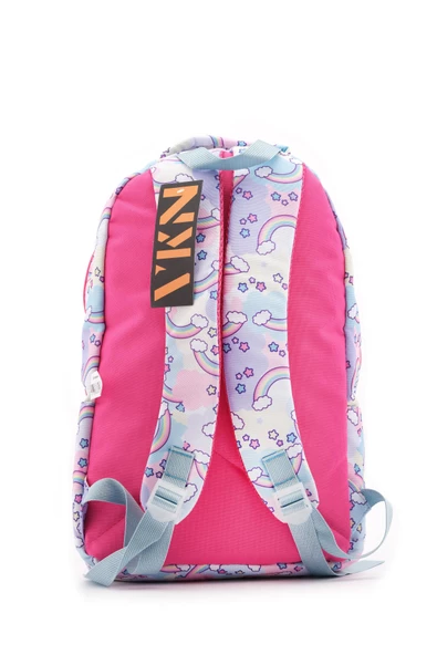 Çocuk Kol Saati Hediyeli Cambridge Polo Club Büyük Kapasiteli Çocuk Okul Çantası CPO.C4049 - 5