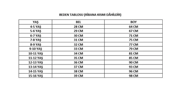 ERKEK PAÇA RİBANALI OKUL EŞOFMAN ALTI - 11