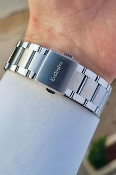 Daniel Klein DKISTE1270 Kadranı Lacivert Kordonu Gümüş Renk İç Göstergeleri Aktif Hediye Paketli Erkek Kol Saati - 5