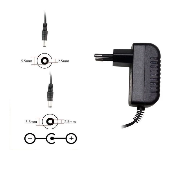 10V 200mA (0.2A) 2W Adaptör - Şarj Aleti