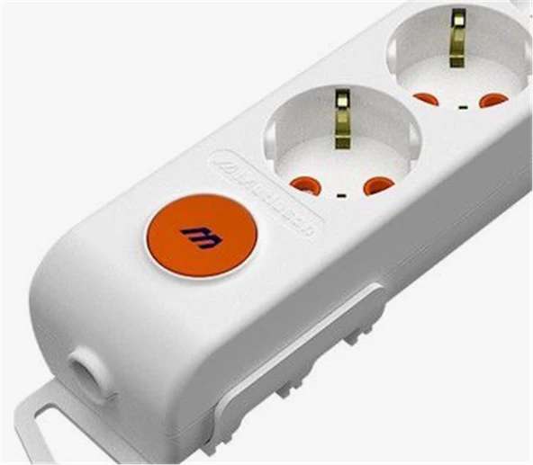 Mutlusan Rı-Tech 2li Anahtarlı Klemens Topraklı  Grup PriZ  (001 175 220001 00 00) ürün görseli 1