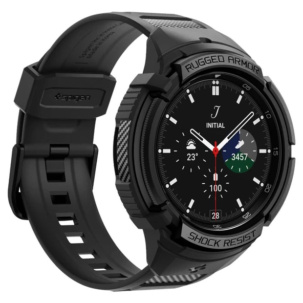 Spigen Galaxy Watch 6 Classic (47mm) Kılıf & Kordon Kayış Rugged Armor Pro