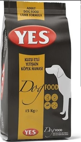 Yes Kuzu Etli Yetiskin Kopek Mamasi 15 Kg