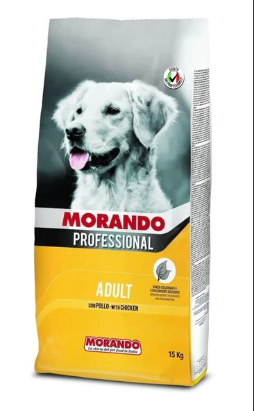 Morando Professıonal Yetişkin Köpek Maması Tavuklu 15 Kg