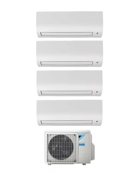 Daikin Shira Plus Multi Split Inverter Klima 1+4 Sistem (5MXM90) 9+9+12+12 BTU 9,0 kW R32 Dış Ünite