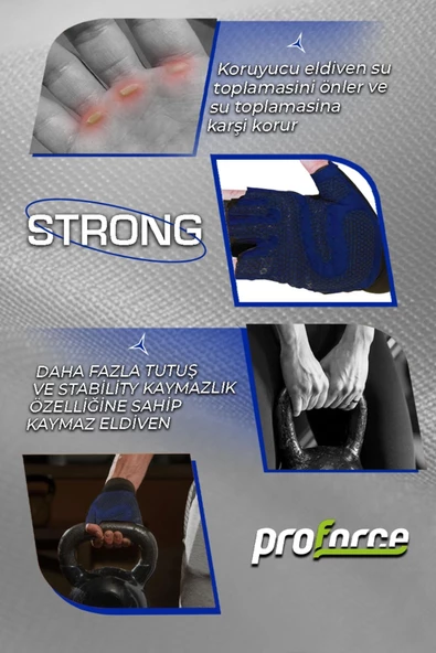 Proforce Fitness Body Eldiveni Strong XXL - 2