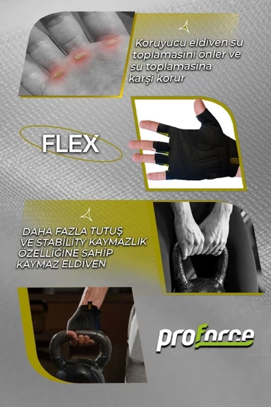 Proforce Fitness Body Eldiveni Flex XXL - 2