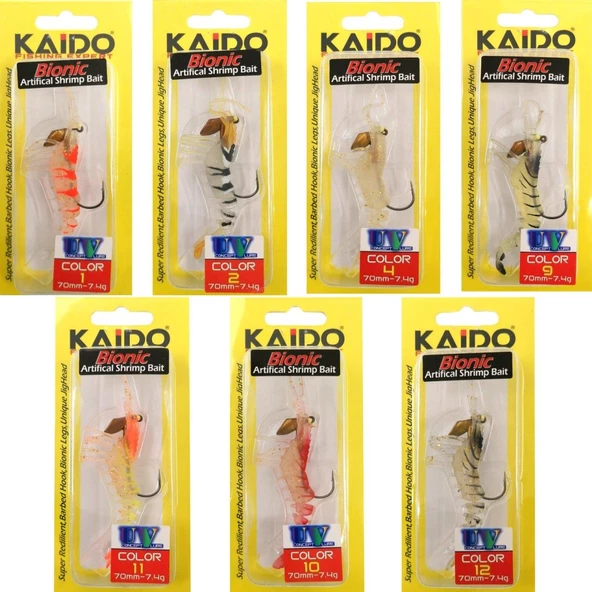 Kaido Shrimps Karides 70mm 7.4 Gr