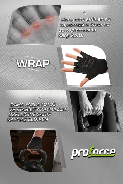 Proforce FİTNESS BODY ELDİVENİ WRAP XL - 2