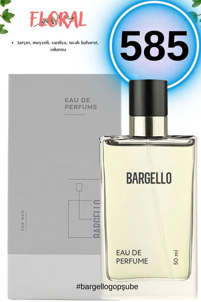 585 Floral Erkek Parfüm 50ml Edp ürün görseli