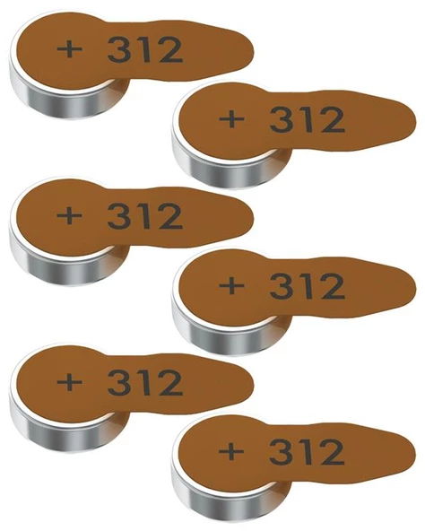 Varta 312 Numara İşitme Cihazı Pili 6lı Paket - 2