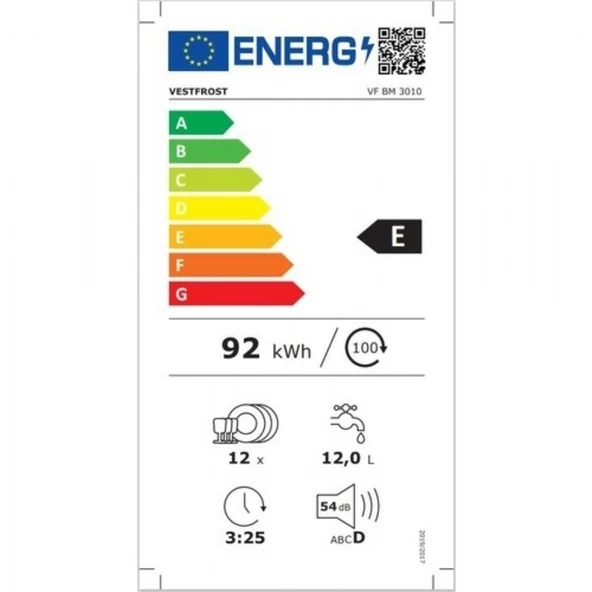 Vestfrost VFR 301 3 Programlı Bulaşık Makinesi - 4