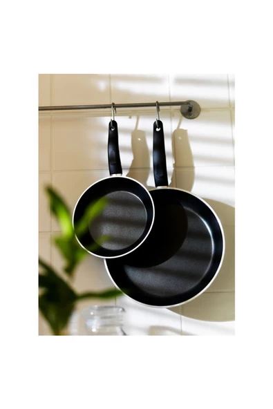 Kavalkad Siyah 2'li 26-20 Cm Tava Seti 40139321 - 4