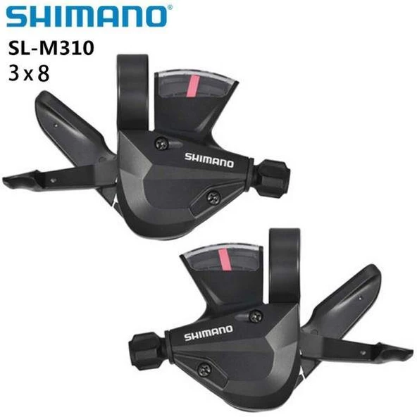 SHIMANO ALTUS RAPIDFIRE PLUS VİTES KOLU SİYAH M315 3x8