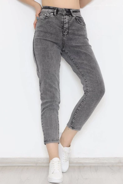 Baskılı Oversize Bisiklet Yaka T-shirt - Beyaz