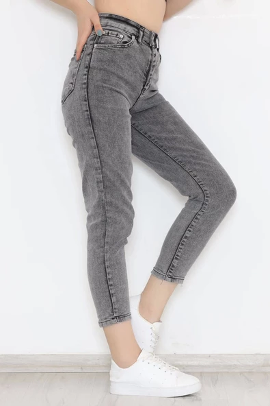 Baskılı Oversize Bisiklet Yaka T-shirt - Beyaz - 7