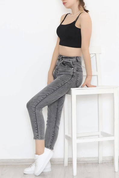 Baskılı Oversize Bisiklet Yaka T-shirt - Beyaz - 5