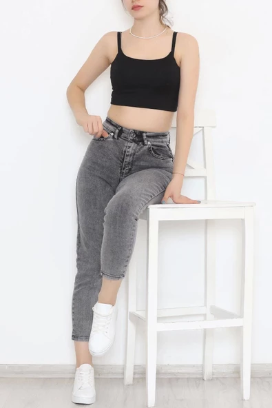 Baskılı Oversize Bisiklet Yaka T-shirt - Beyaz - 6