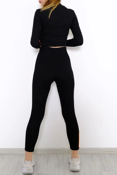 Baskılı Oversize T-shirt - Siyah - 12