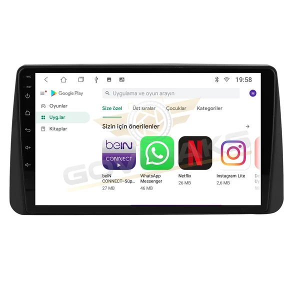 GOVİMAKS FİAT EGEA CROSS 2019-2022 4 GB RAM 64 GB HAFIZA ANDROİD MULTİMEDİA TEYP - 12