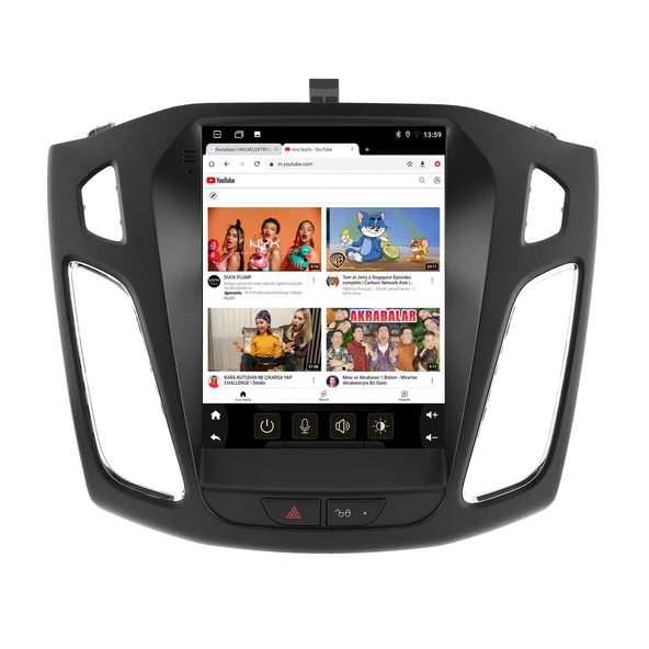 FORD FOCUS 3-4 2012-2018 UYUMLU TESLA 4 GB RAM 64 GB HAFIZA ANDROID MULTIMEDIA TEYP - Resim 2