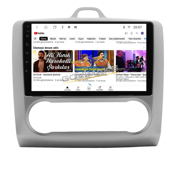 FORD FOCUS 2 2006-2011 UYUMLU DİJİTAL KLİMA 6 GB RAM 128 GB HAFIZA ANDROID MULTIMEDIA TEYP - Resim 12