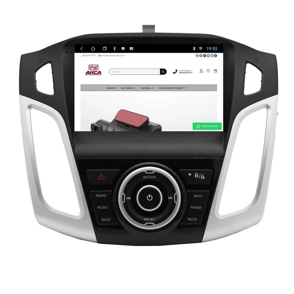 FORD FOCUS 3 /3.5 /4 2012-2018 UYUMLU 6 GB RAM 128 GB HAFIZA ANDROID MULTIMEDIA TEYP - Resim 9