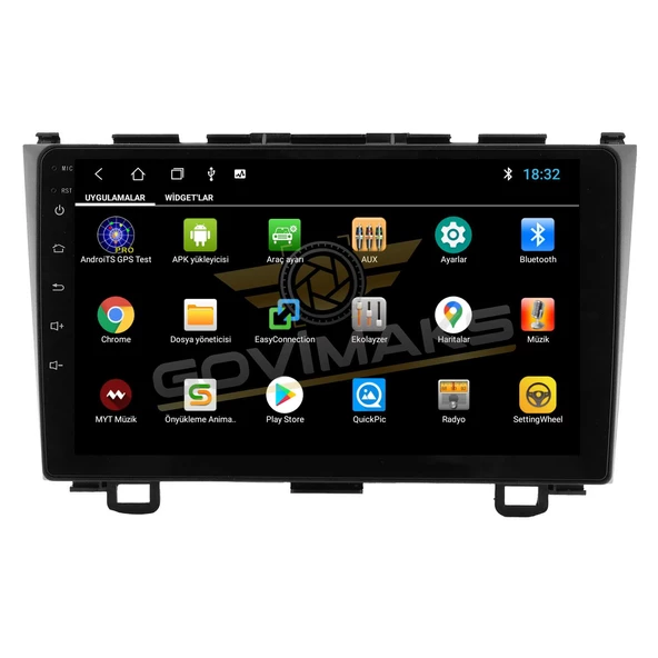 HONDA CRV 2007-2012 UYUMLU 2 GB RAM 32 GB HAFIZA ANDROID MULTIMEDIA TEYP - Resim 2