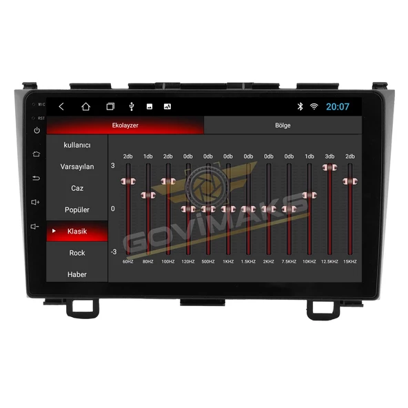 HONDA CRV 2007-2012 UYUMLU 8 GB RAM 128 GB HAFIZA ANDROID MULTIMEDIA TEYP - Resim 7
