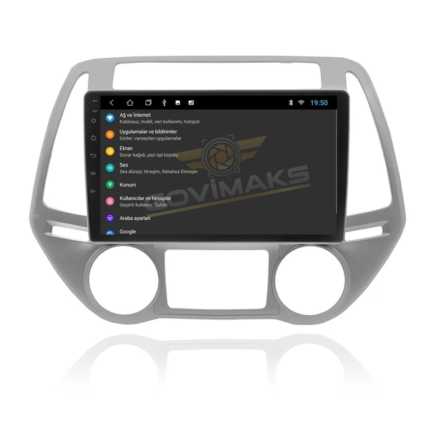 GOVİMAKS HYUNDAİ İ20 2009-2014 6 GB RAM 128 GB HAFIZA ANDROID MULTIMEDIA TEYP G411 - 12
