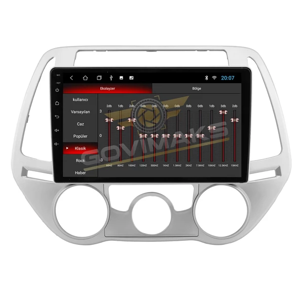 GOVİMAKS HYUNDAİ İ20 2009-2014 8 GB RAM 128 GB HAFIZA ANDROID MULTIMEDIA TEYPP1.... - Resim 7