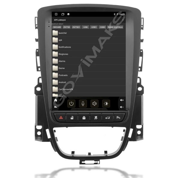 OPEL ASTRA J 2009-2016 UYUMLU TESLA 2 GB RAM 32 GB HAFIZA ANDROID MULTIMEDIA TEYP - Resim 7