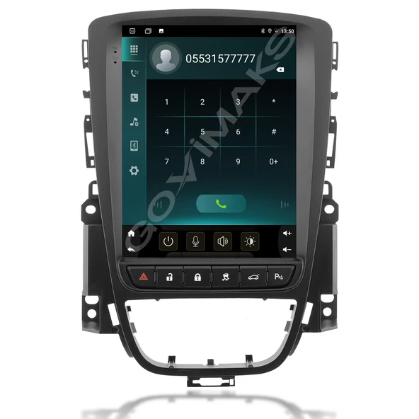 OPEL ASTRA J 2009-2016 UYUMLU TESLA 4 GB RAM 64 GB HAFIZA ANDROID MULTIMEDIA TEYP - Resim 11