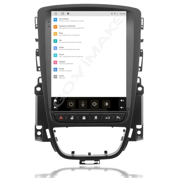 OPEL ASTRA J 2009-2016 UYUMLU TESLA 4 GB RAM 64 GB HAFIZA ANDROID MULTIMEDIA TEYP - Resim 12