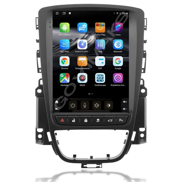 OPEL ASTRA J 2009-2016 UYUMLU TESLA 4 GB RAM 64 GB HAFIZA ANDROID MULTIMEDIA TEYP - Resim 2