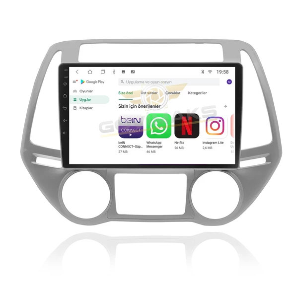 GOVİMAKS HYUNDAİ İ20 2009-2014 2 GB RAM 32 GB HAFIZA ANDROID MULTIMEDIA TYP G4     . - 12