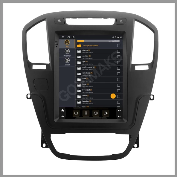 GOVİMAKS OPEL INSIGNIA 2009-2012 UYUMLU TESLA 2 GB RAM 32 GB HAFIZA ANDROID MULTIMEDIA TEYP - Resim 2