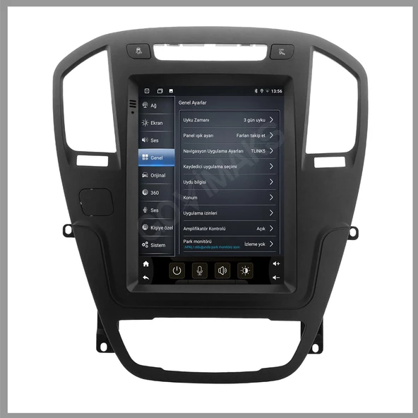OPEL INSIGNIA 2009-2012 UYUMLU TESLA  6 GB RAM 128 GB HAFIZA ANDROID MULTIMEDIA TEYP - Resim 6