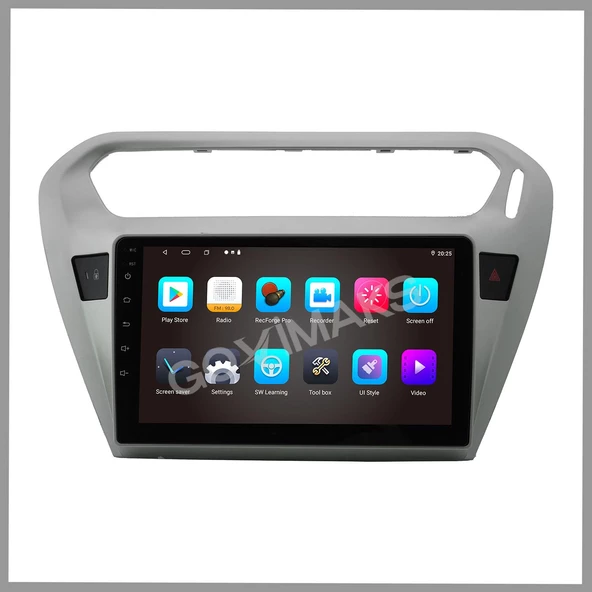 CITROEN C-ELYSEE 2012-2023 UYUMLU 8 GB RAM 128 GB HAFIZA ANDROID MULTIMEDIA TEYP - Resim 2