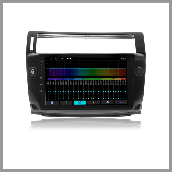 CITROEN C4 2005-2010 UYUMLU SİYAH 6 GB RAM 128 GB HAFIZA ANDROID MULTIMEDIA TEYP - Resim 10