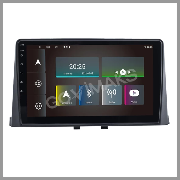 GOVİMAKS CİTROEN BERLİNGO 2019 - 2021 6  GB RAM 128 GB HAFIZA ANDROİD MULTIMEDIA TEYP - 8