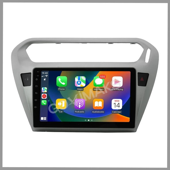 GOVİMAKS CITROEN C-ELYSEE GRI 2012-2023 6 GB RAM 128 GB HAFIZA ANDROID MULTIMEDIA TEYP